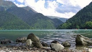 Абхазия Часть 2: Дача Сталина, Озеро Рица, Юпшарский каньон, Гегский водопад