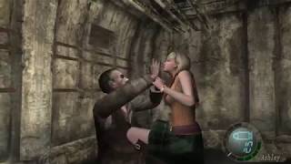 Resident Evil 4 Mod - Ashley Graham por Leon - Animaciones femeninas (de Ashley) para Leon v.1.0