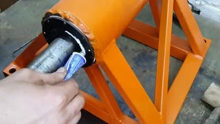 Шпиндельная бабка самодельного токарного станка