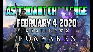 Ascendant Challenge February 4 2020 Solo Guide | Destiny 2 | Corrupted Eggs & Lore Location