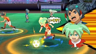Inazuma Eleven GO Strikers 2013 Neo Tenma vs Inazuma Japan Wii (Dolphin Emulator)