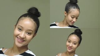 ♡Chignon donut sans donut (Wet Look)♡ Tout Sur Les Cheveux