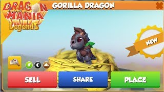 Gorilla Dragon Hatching! - Gameplay - Dragon Mania Legends - part 677