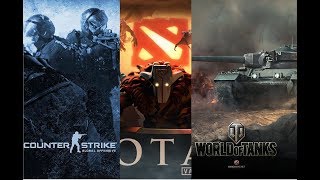 Тесты GTX 1050TI+G4600 | WoT- Dota 2 - CSGO