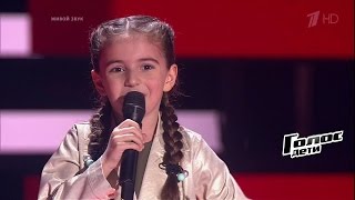 Каринэ Меграбян «Я деревенская» - Слепые прослушивания – Голос.Дети – Сезон 4