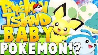NEW BREEDING BABY POKEMON - Minecraft PIXELMON ISLAND - Pokemon QUESTS | JeromeASF