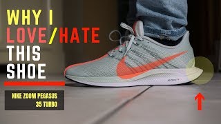 Best Nike Shoe Ever? Nike Zoom Pegasus 35 Turbo Why I love / Hate This Shoe