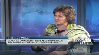 Black ownership on the JSE