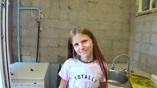 VLOG Ремонт начался Я в шоке Кира тоже
