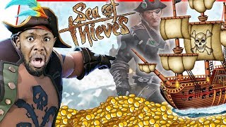 WE RAIDED THEIR SHIP TO PLUNDER THEIR BOOTY! - Sea of Thieves Gameplay