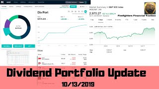 DIVIDEND PORTFOLIO UPDATE 10/13/2019