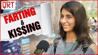 DO YOU FART WHILE KIS$ING ? | WEIRDEST VIDEO of 2018 | Hindi Comedy Video | Quick Reaction Team