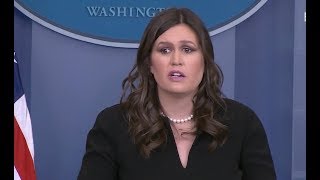 Sarah Huckabee Sanders March 22, 2018 White House Press Briefing-Full Event