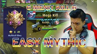 TUTORIAL HAYABUSA DIJAMIN MYTHIC GLORIOUS - MOBILE LEGEND BANG BANG