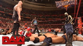 Big Show vs. Jinder Mahal - Over-the-Top-Rope Challenge: Raw, March 27, 2017