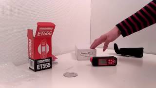 Обзор толщиномера ЕТ 555.  Отзыв покупателя.