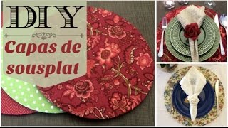 DIY | Como fazer capa dupla face para sousplat