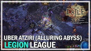 Path of Exile - Uber Atziri Legion League Gameplay - Arc Traps
