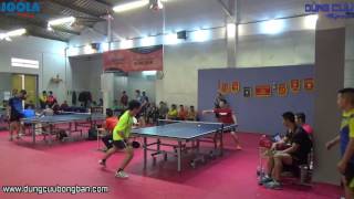 Lâm Làng Sét vs Huy Gai Hải Dương - Giải Bóng Bàn Hỏa Châu Hải Phòng 2017