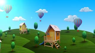 KIDS GAME PROJECTS VIDEO BACKGROUND | FREE AND CLEAN | DMX HD BG CHILD 010