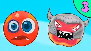 Несносный КРАСНЫЙ ШАР ГЛАЗАСТИК #3. Игра Red Ball на Игрули TV