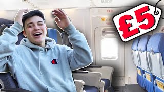 I bought the CHEAPEST flight for £5