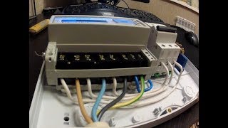 Подключение трехфазного счетчика Энергомера СЕ-301 своими руками