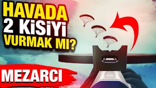SON ADAMI TAVALAMAK / HAVADA 2 KİŞİYİ VURDUM /MEZARCI PUBG MOBILE ERANGEL GAMEPLAY