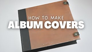 Large Scrapbook Covers and Spine Tutorial | SCRAPBOOK IDEAS