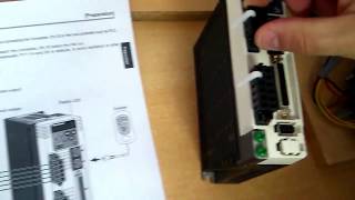 Servo Motor ve Sürücü Bağlantıları ( Bursa Coşkunöz Eğitim Vakfı) Servo motion control automation
