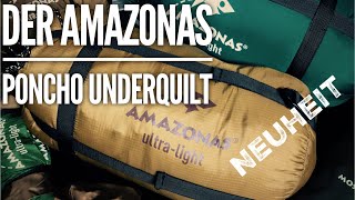 Der Amazonas Poncho Underquilt | Weltpremiere | Neuheit | Hammock Gear