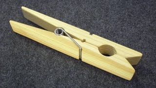 Rubber-band spring-clamp