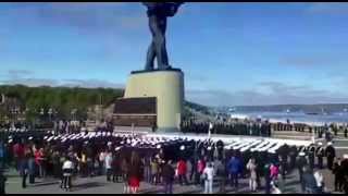 Парад на День ВМФ 2015 в Североморске
