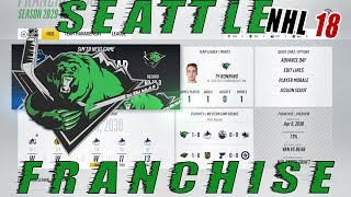 NHL 18: Seattle Franchise Mode #55 "Felix Pox Vs Cedric Corry"