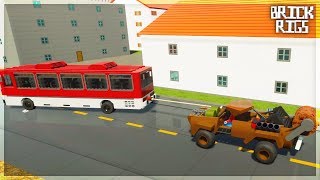 ЛЕГО МАНЬЯК-УБИЙЦА УНИЧТОЖИЛ АВТОБУС | BRICK RIGS