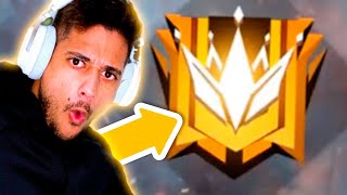 REAÇÕES DE YOTUBERS AO CHEGAR NA PATENTE DESAFIANTE!! - FREE FIRE