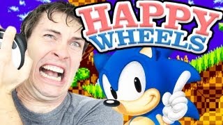 SONIC THE HEDGEHOG RAGE! - Happy Wheels