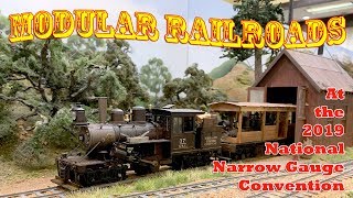 Modular Railroads at the 2019 National Narrow Gauge Convention