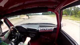 Club Slalom - AC Stein 24.05.14 - Schramm - BMW E30 316i - Gruppe F