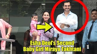Esha Deol Takhtani and Bharat Takhtani Second Baby Girl Miraya Takhtani