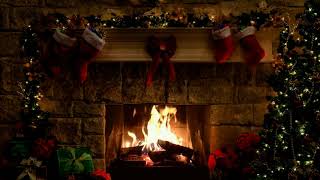 Звуки новогоднего камина - Звуки новорічного каміна - New Year's Fireplace sounds - 6 часов #2