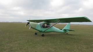 15 самодельный самолет MARIEL - Венедикт Салдугин/ amateur-built two seater airplane MARIEL