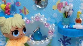 #LOL Ванная комната  для кукол LOL Surprise своими руками DIY . Cборник