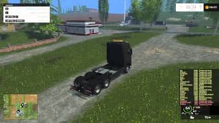 Мод грузовика Volvo FH16 750 Frame v 1.1 Farming Simulator 2015