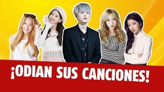 IDOLS KPOP QUE ODIAN SUS PROPIAS CANCIONES | EMME Korean World