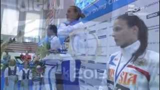 Tania Cagnotto - Oro trampolino 1m agli Europei di Rostock 2013