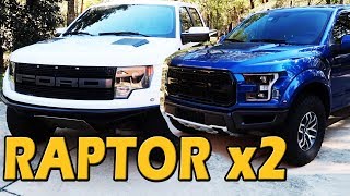WHICH FORD RAPTOR IS BEST? Gen 1 vs Gen 2 Comparison | Obsessed Garage on Truck Central