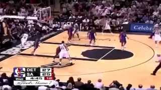 2005 NBA Finals - Detroit vs San Antonio - Game 7 Best Plays