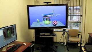 Kinect + 3D TV = Virtual Reality