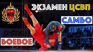ИТОГОВЫЙ ЭКЗАМЕН ЦСВП 2015 | Боевое самбо